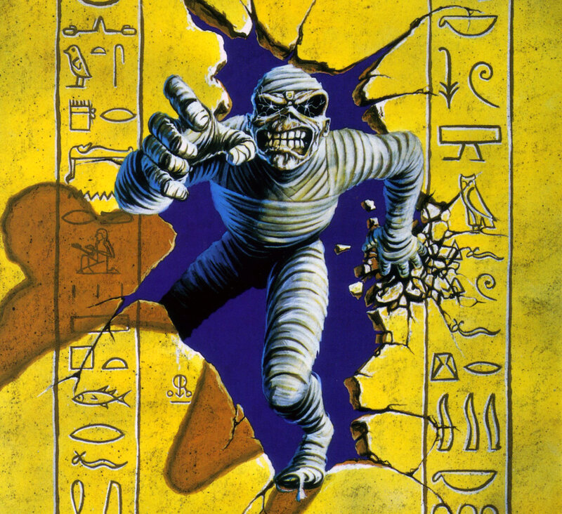 mummy breaking through wall