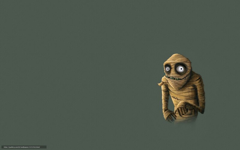 Mummy Character — Green