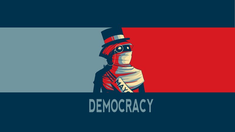 Mummy Character in Top Hat