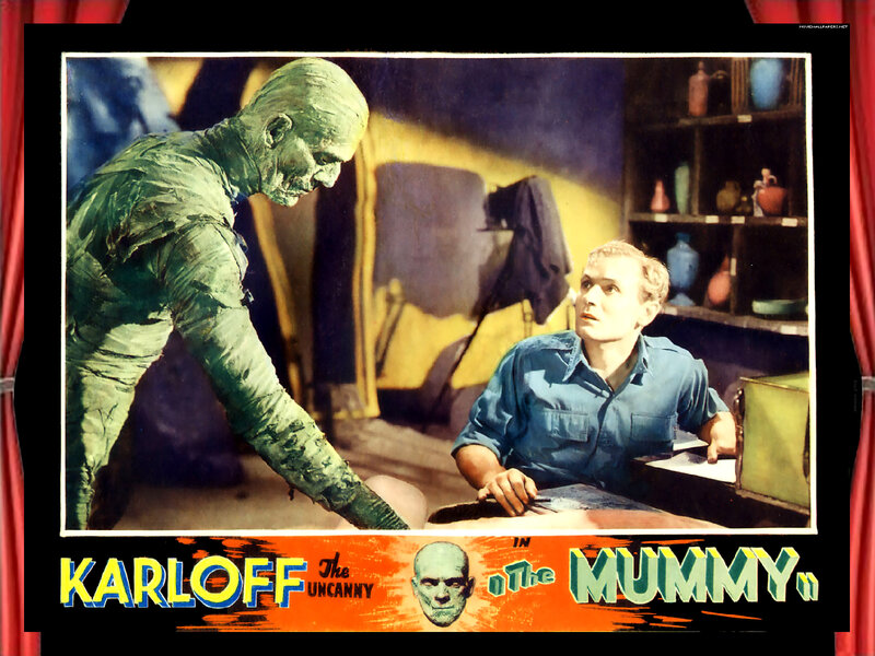 Mummy Confronting Man