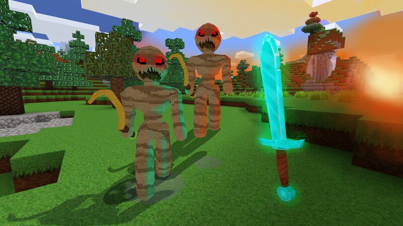 Mummy Creatures in Grass
