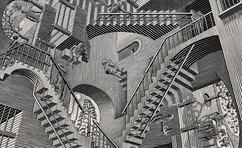 Mummy Figures in Maze