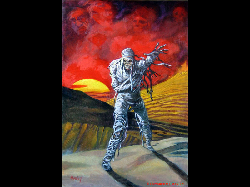 Mummy in Desert