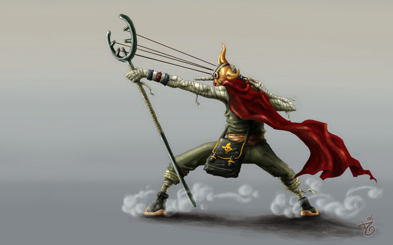 Mummy-like Warrior