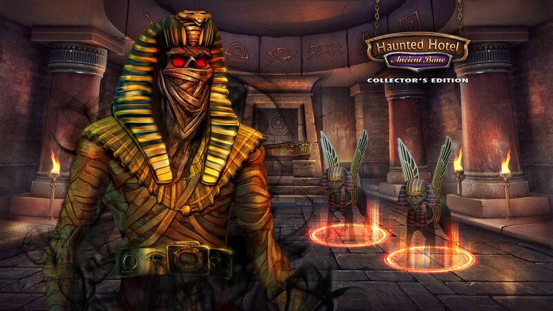 Mummy Pharaoh in Tomb