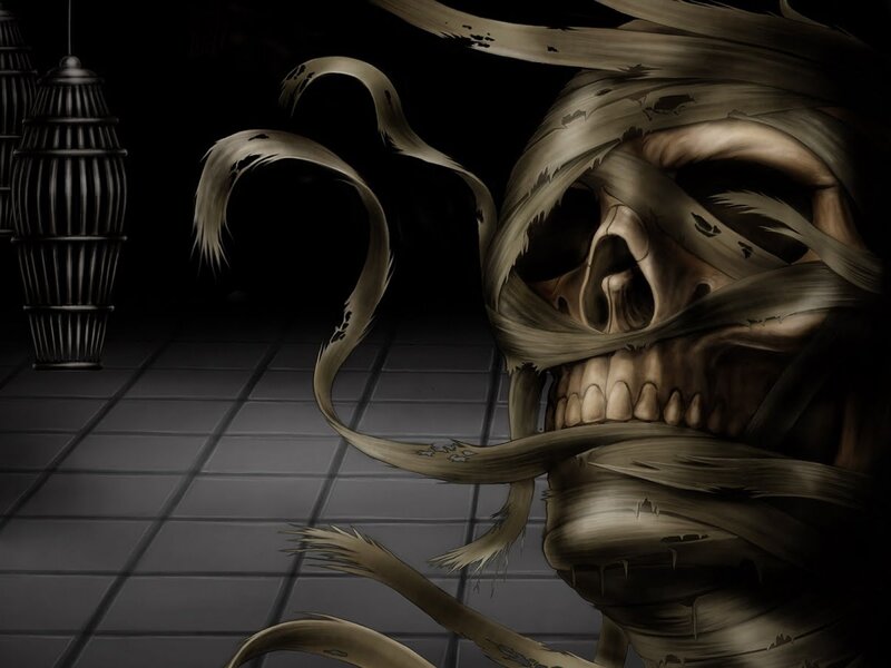 Mummy Skull
