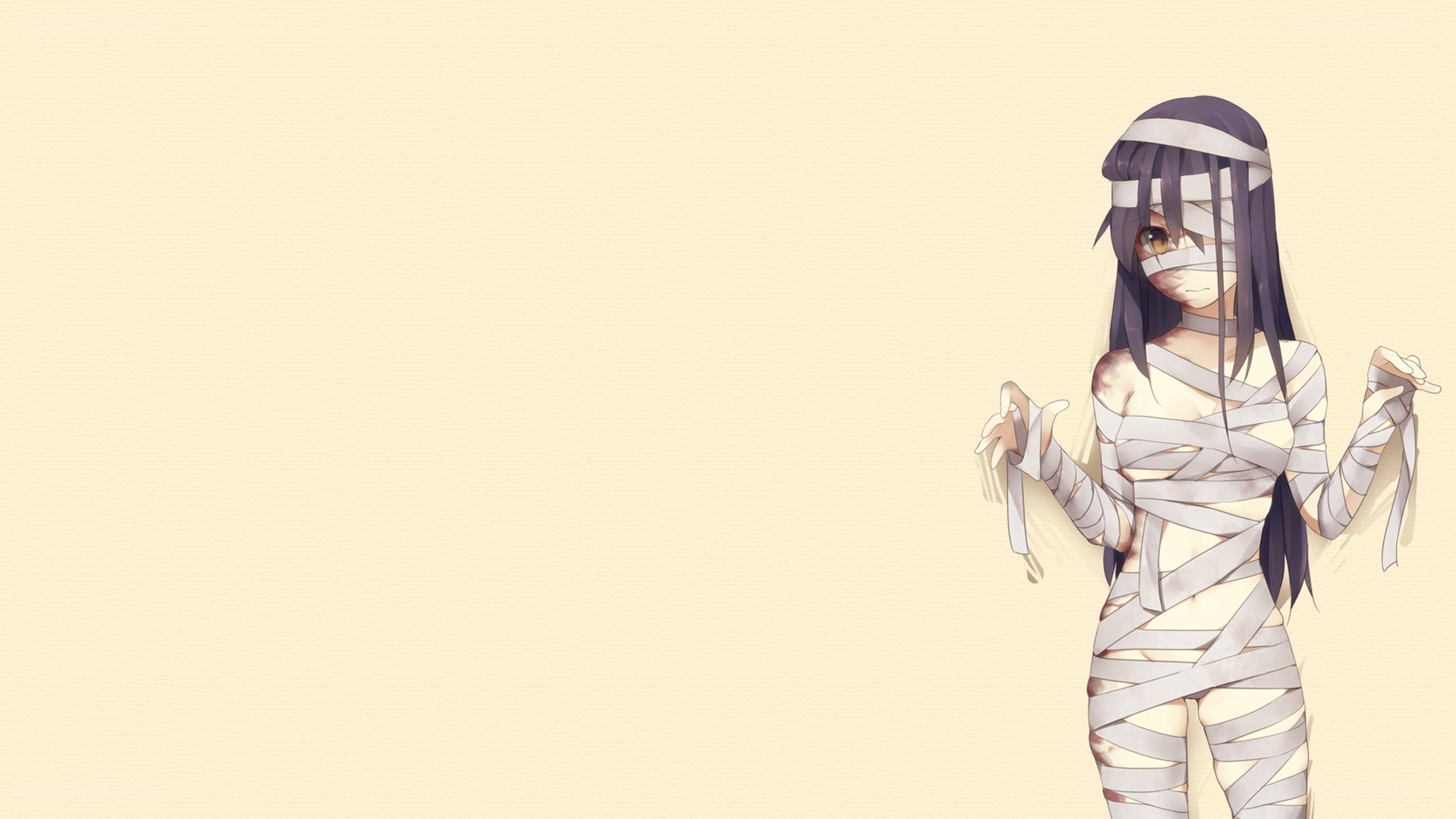 mummy-themed anime character
