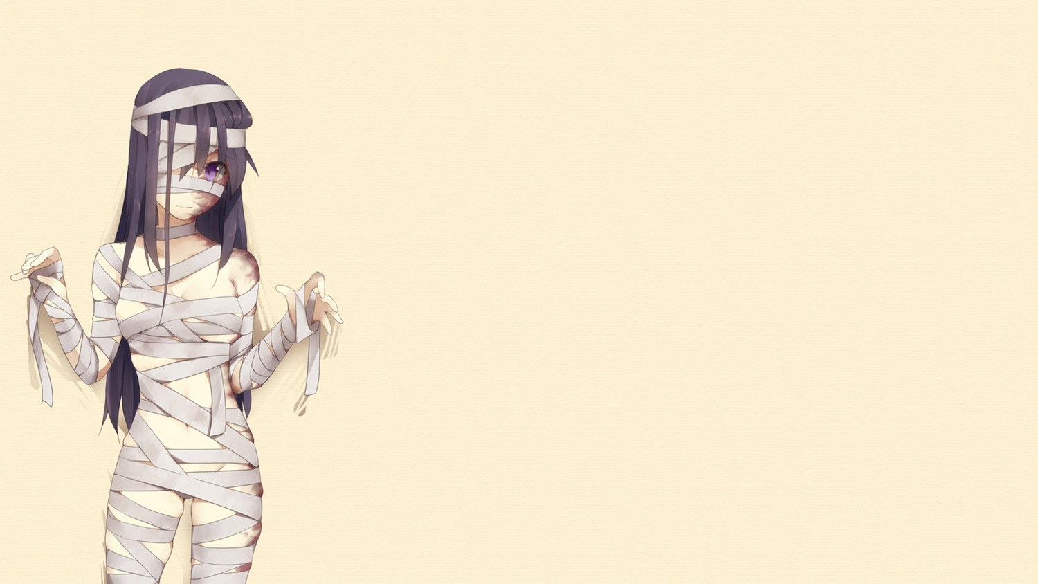 mummy-themed anime character