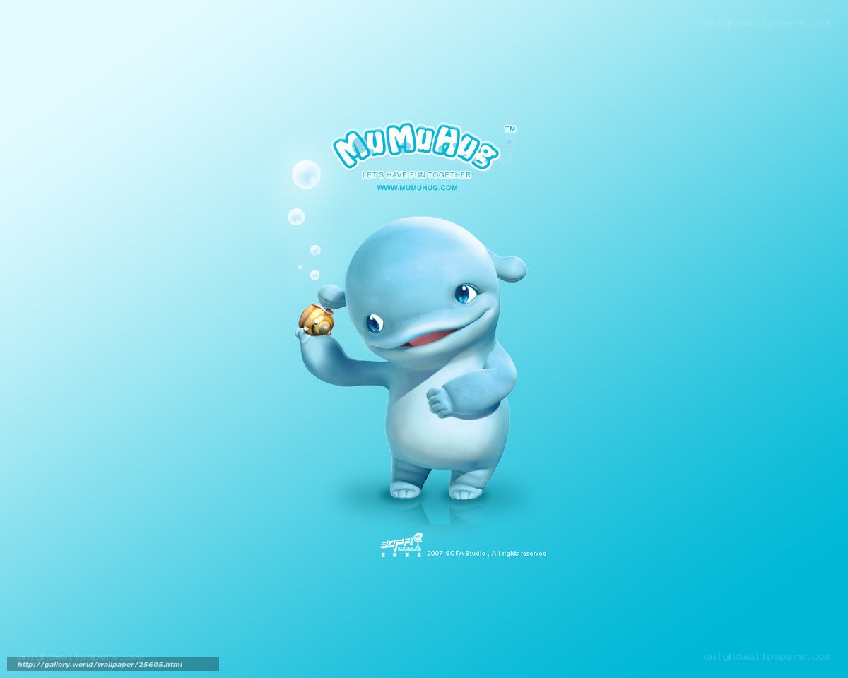 MumuHug character wallpaper