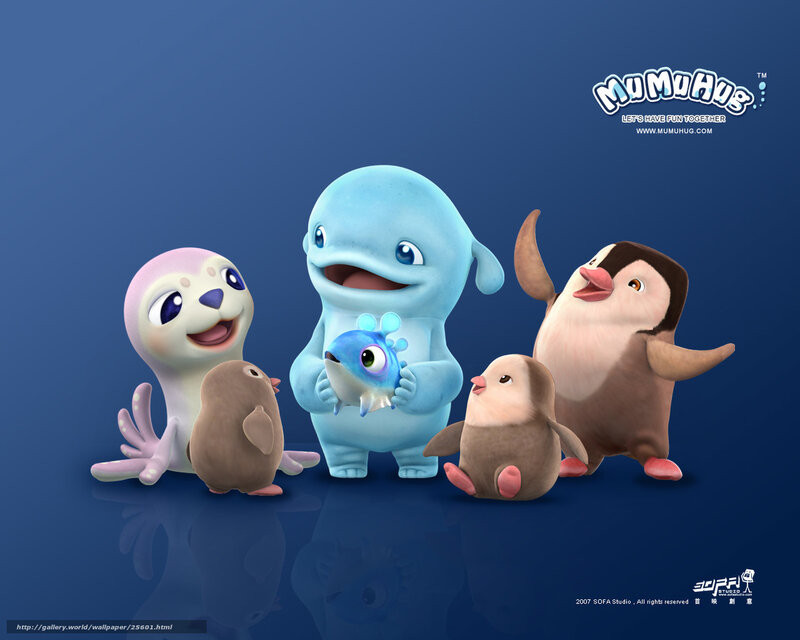 MumuHug characters group