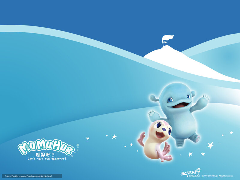 MumuHug characters wallpaper