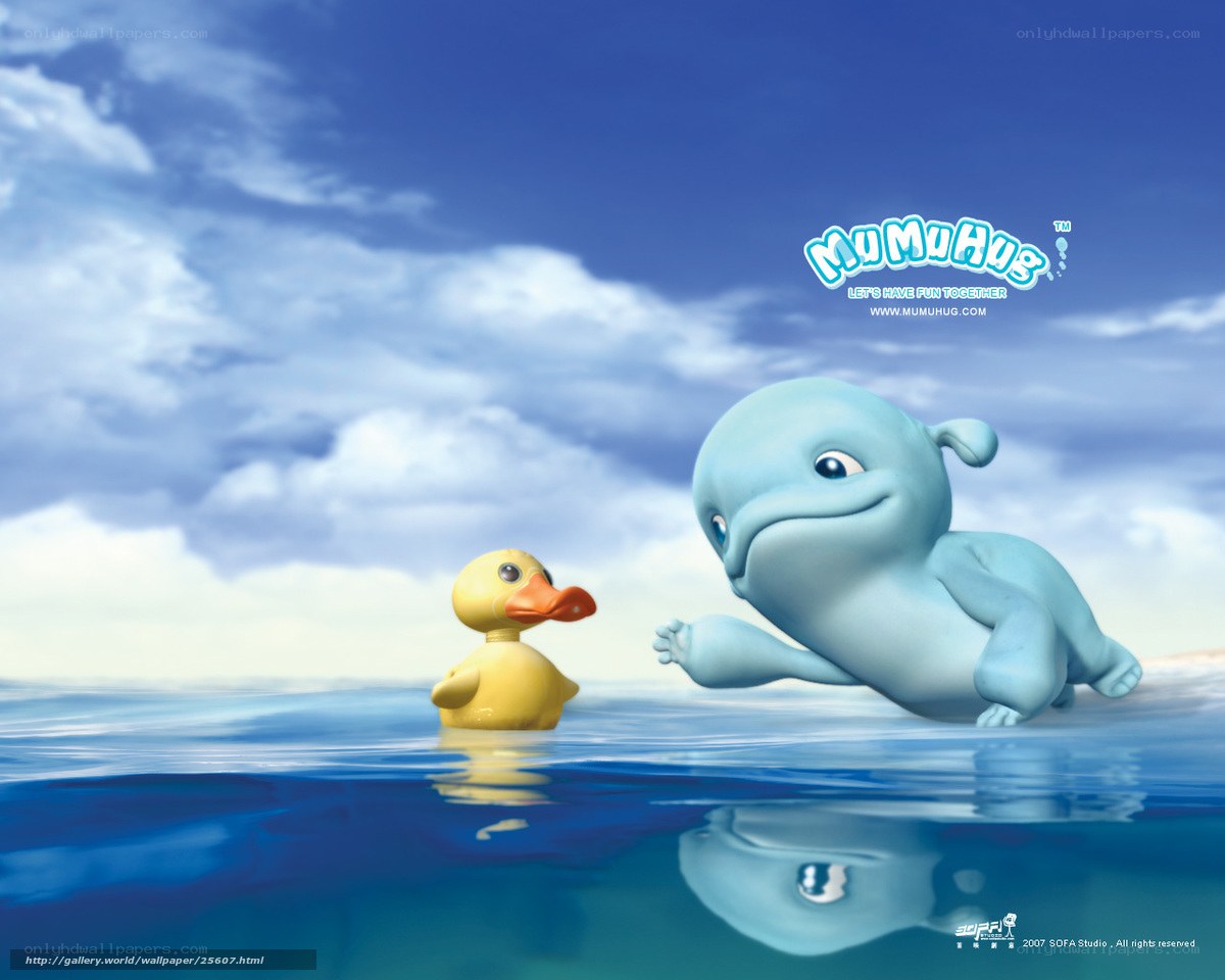 MumuHug duck and whale