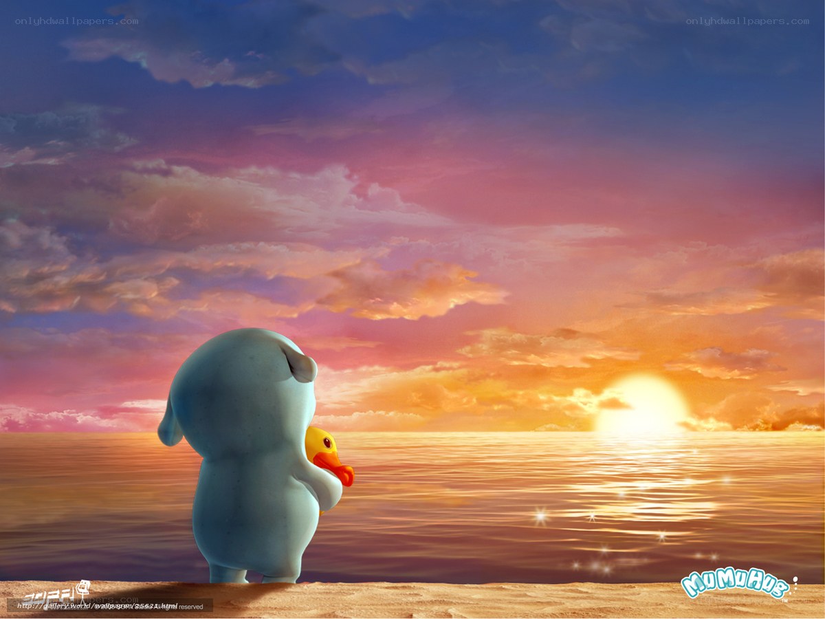 Mumuhug watching sunset