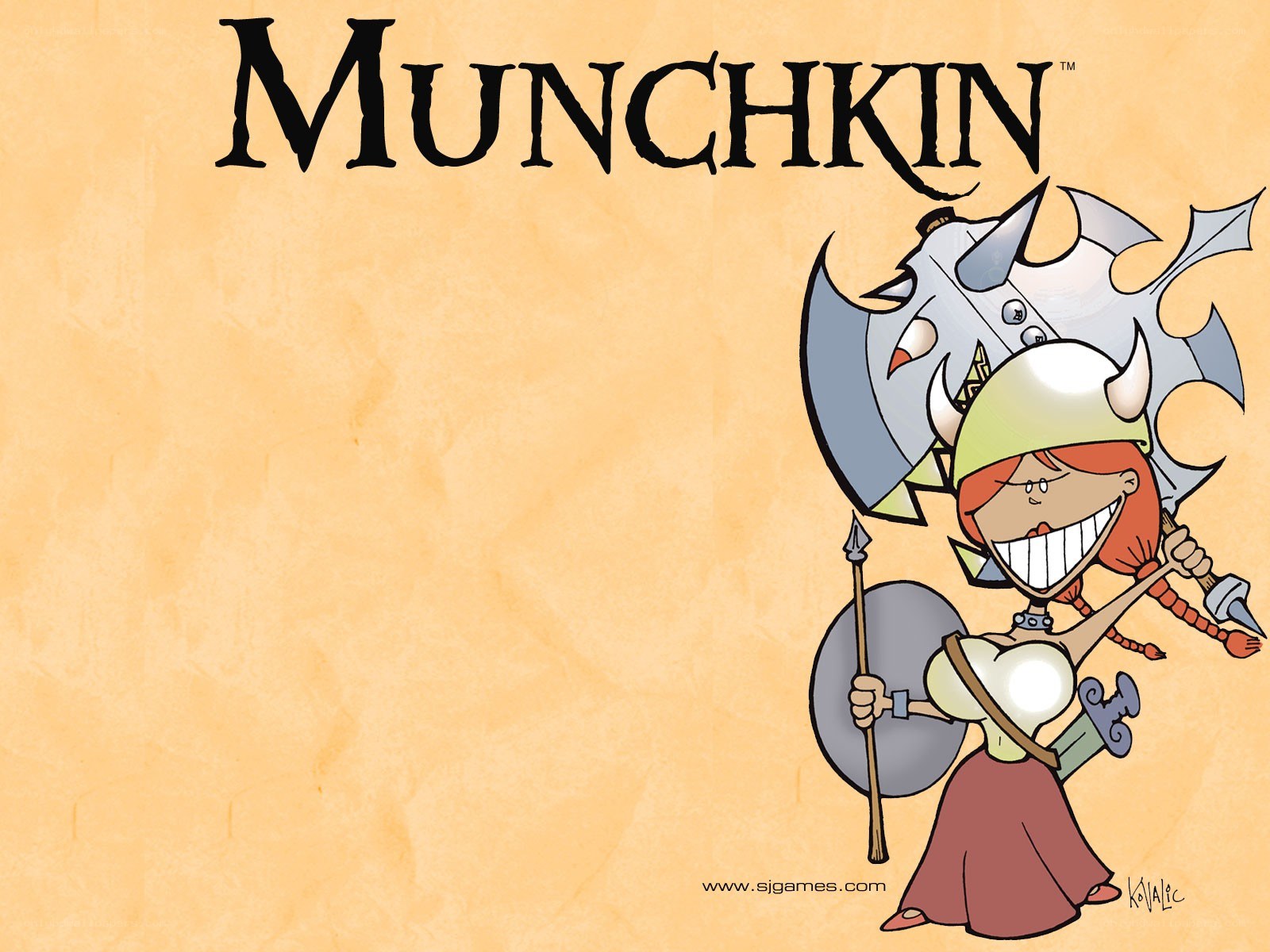 Munchkin game cover art