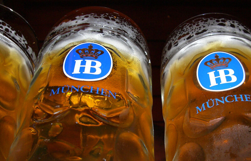 Munich beer mugs