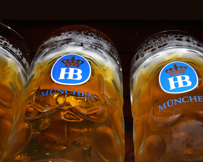Munich beer mugs