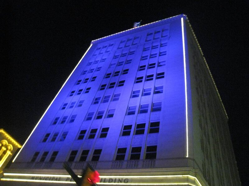 Municipal Building at Night