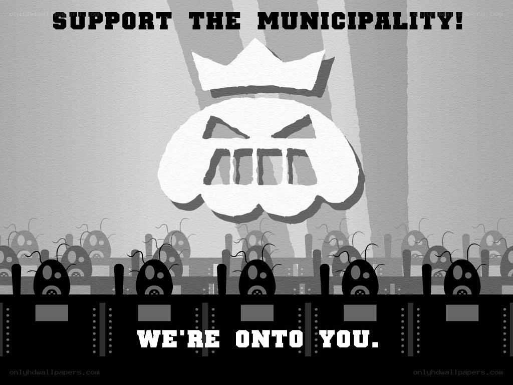 Municipality propaganda poster