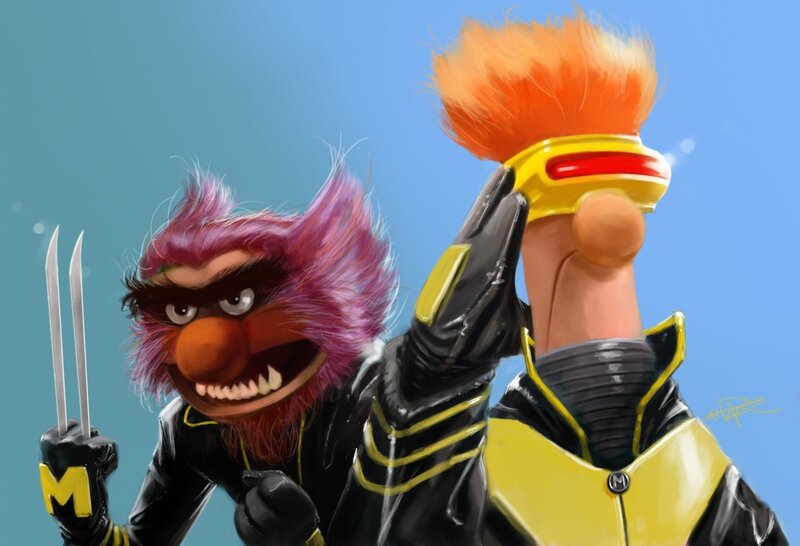 Muppet Characters as Mutants