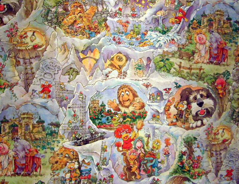 Muppet Characters in Cave