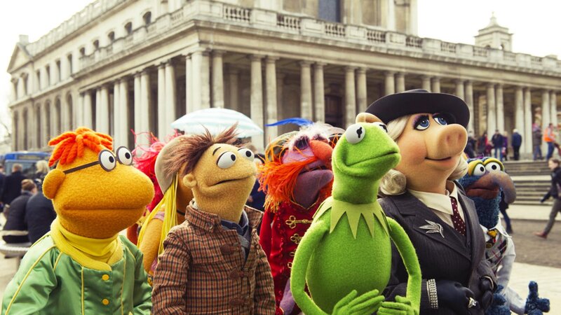 Muppet Characters in Street