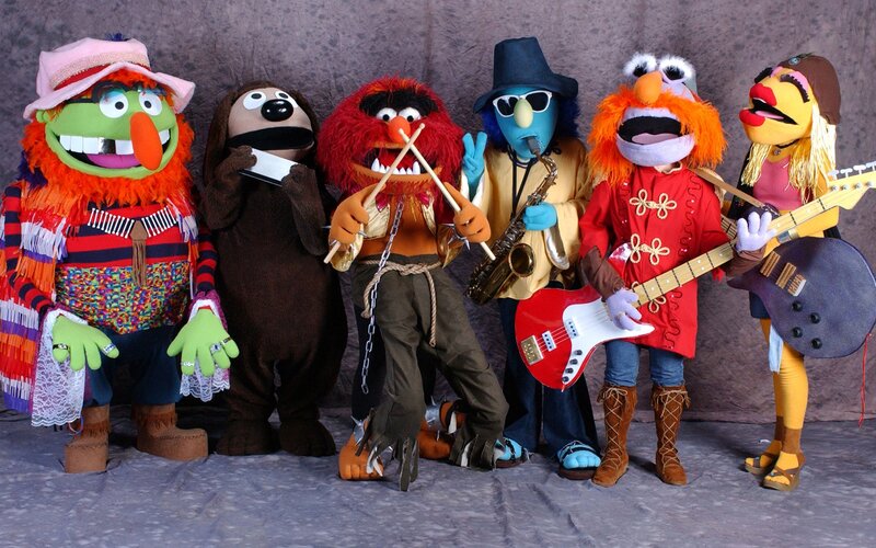 Muppets band performance
