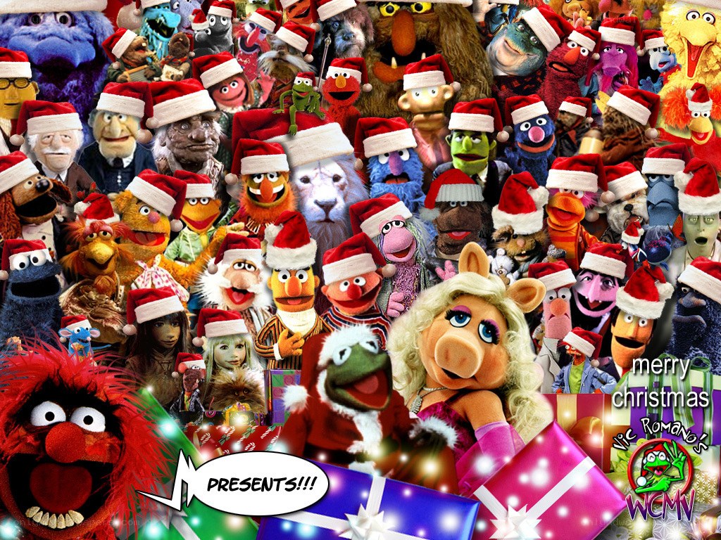 Muppets Christmas collage