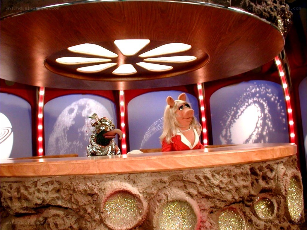 Muppets in a spaceship