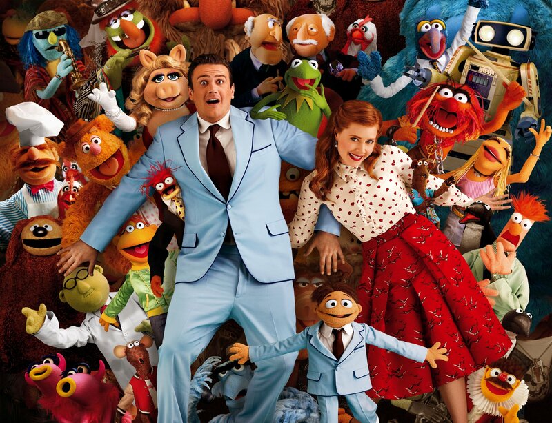 Muppets movie cast photo