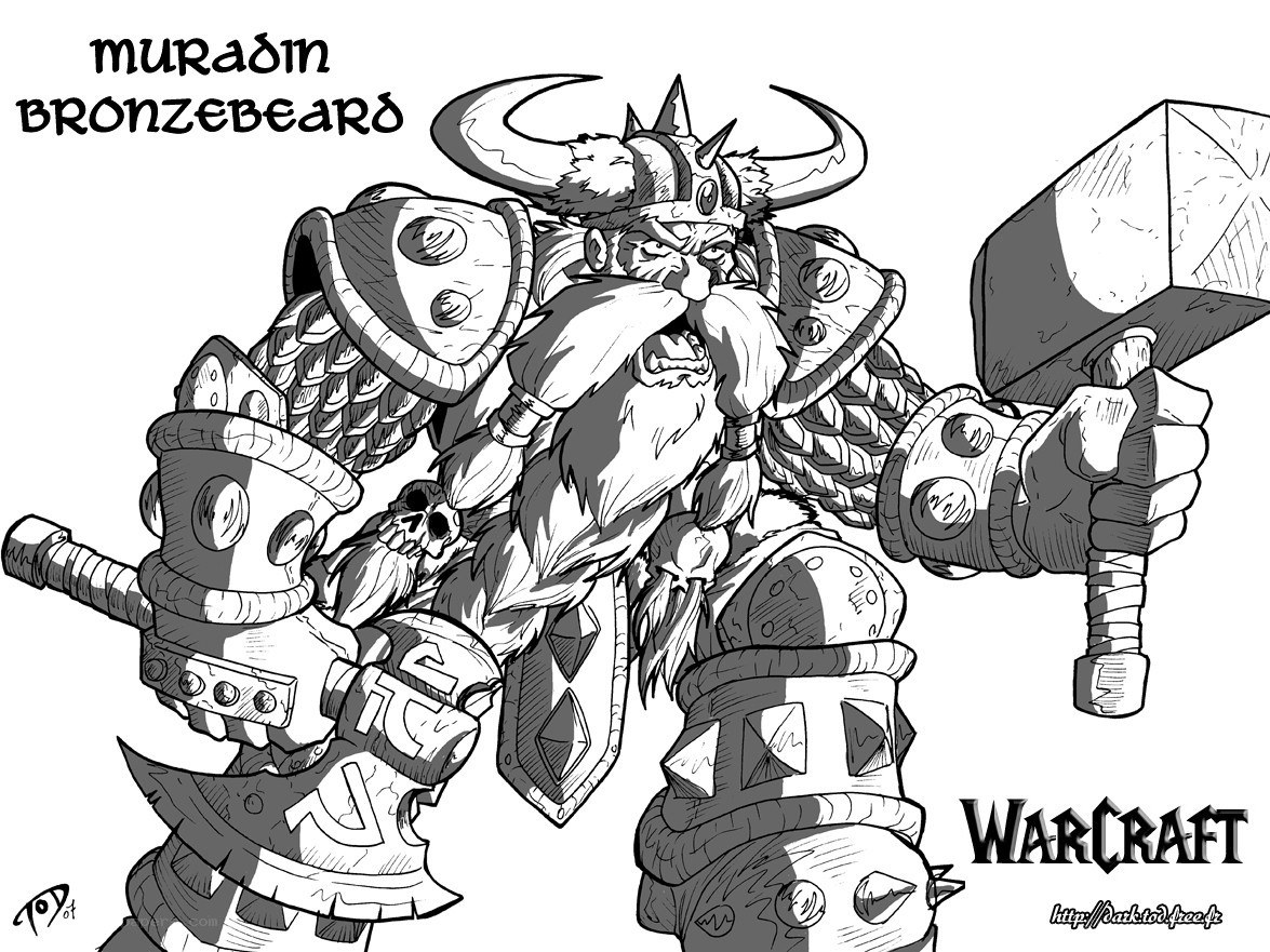 Muradin Bronzebeard character art