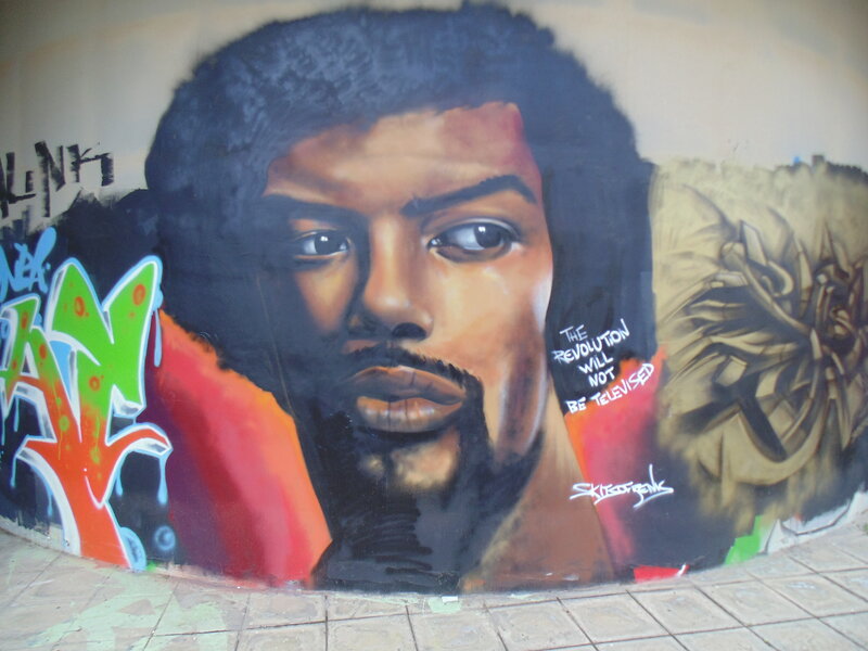 Mural of a Man