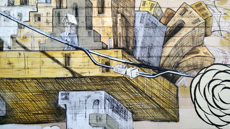 Mural of Cityscape