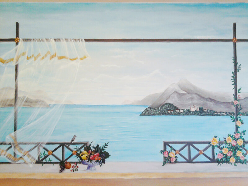 Mural of Coastal View