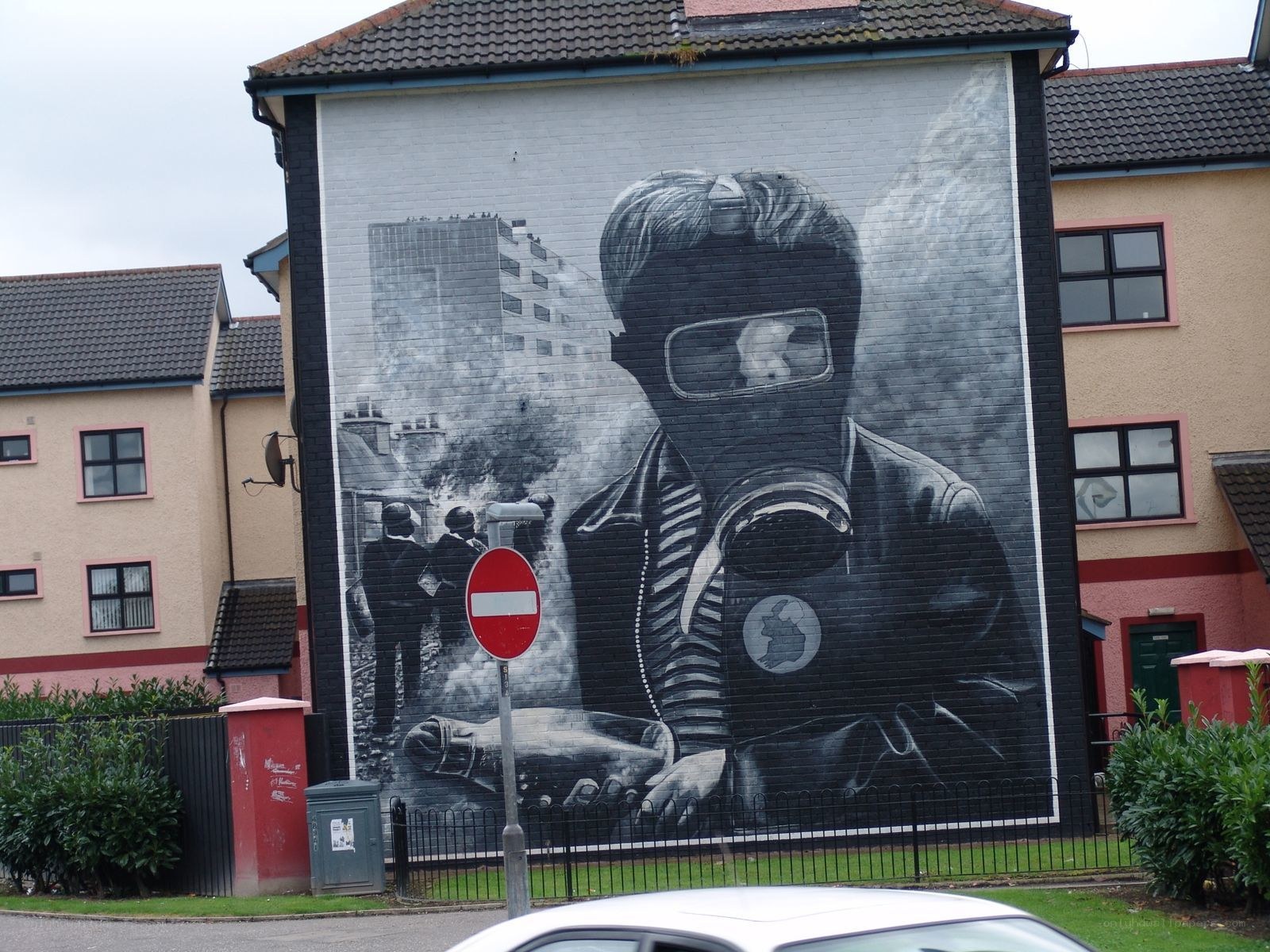 mural of protest art