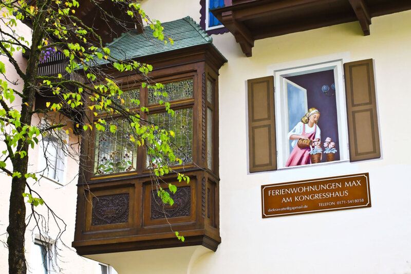 Mural of Woman at Window
