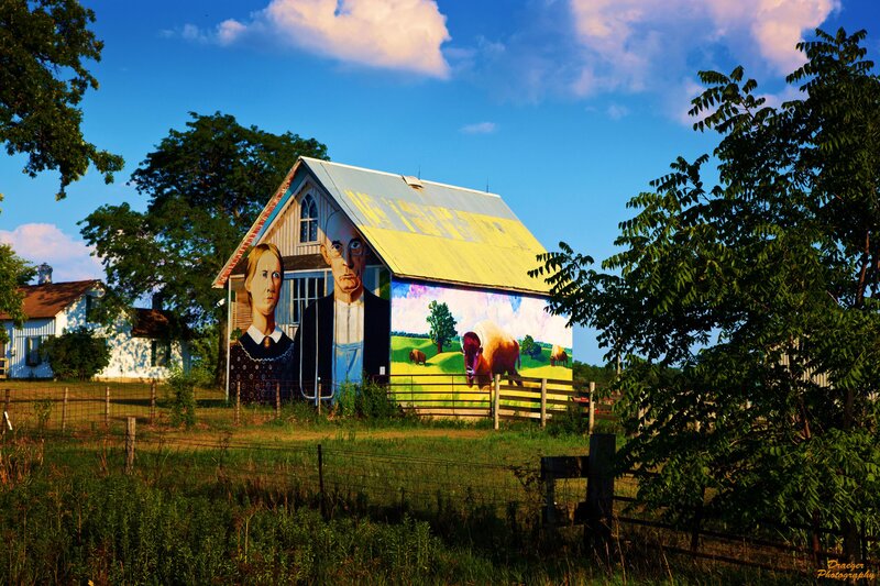 Mural on Barn
