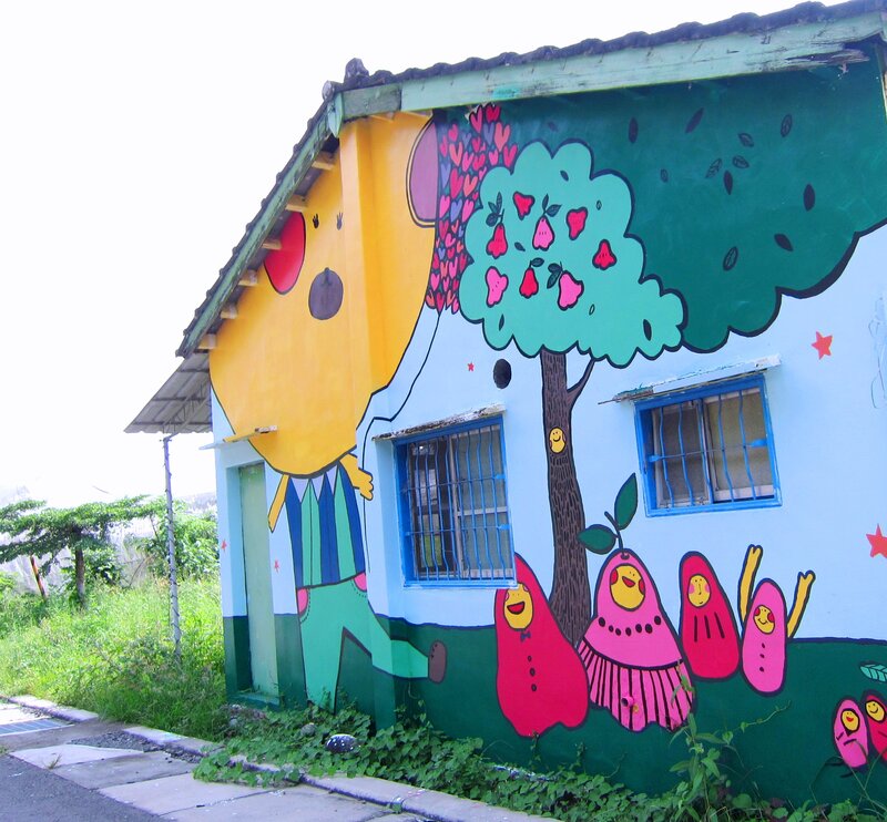 Mural on Building Wall