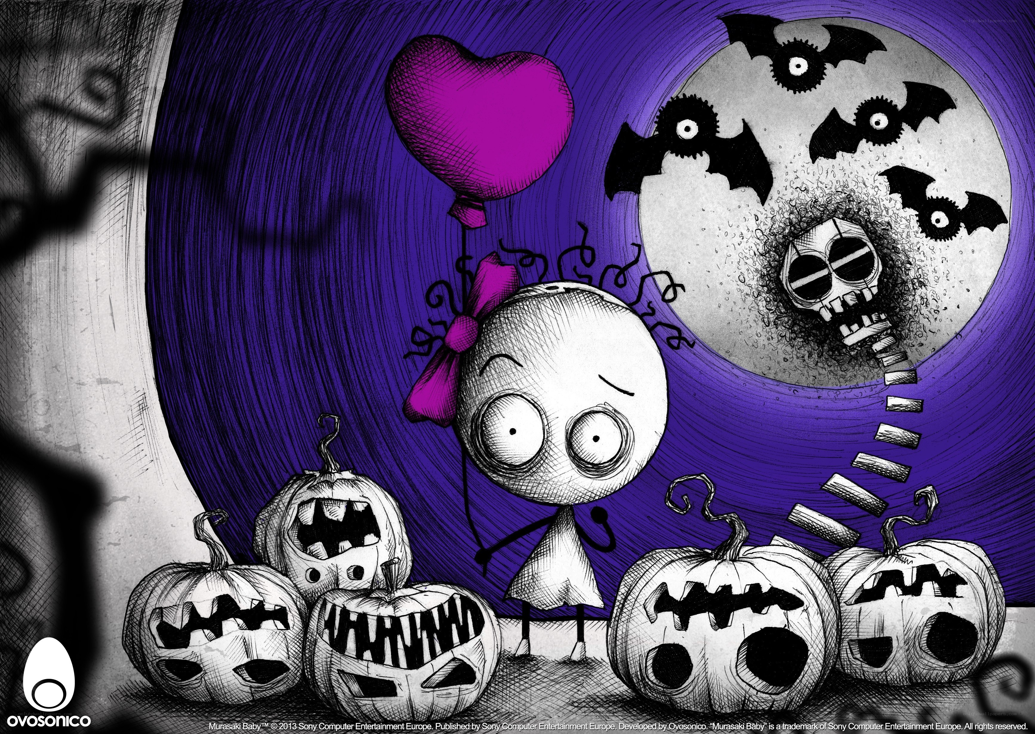 Murasaki Baby Halloween scene