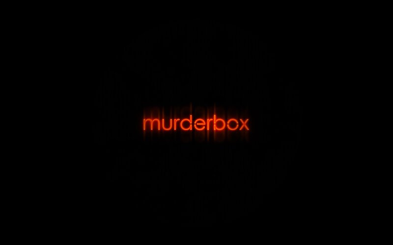 murderbox neon sign