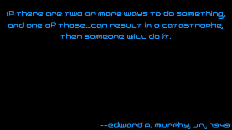 Murphy's Law quote
