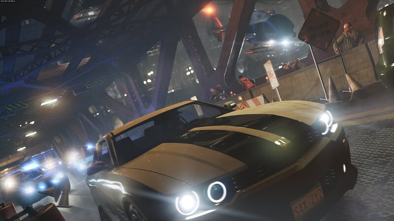 Muscle Car at Night
