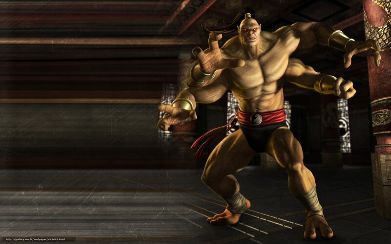 Muscled Warrior Character