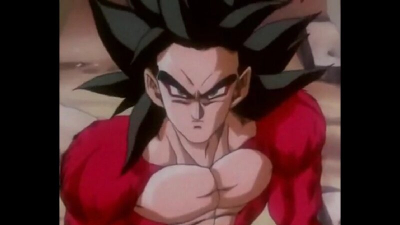 Muscular Anime Character — Red