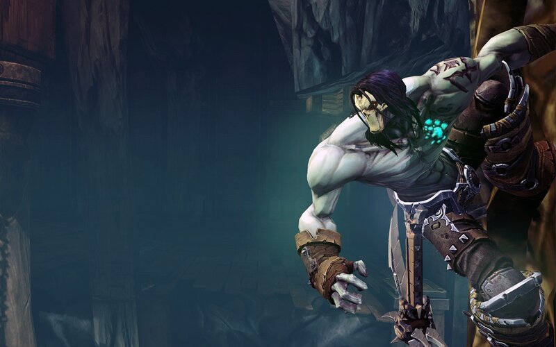 Muscular Character in Armor — Green