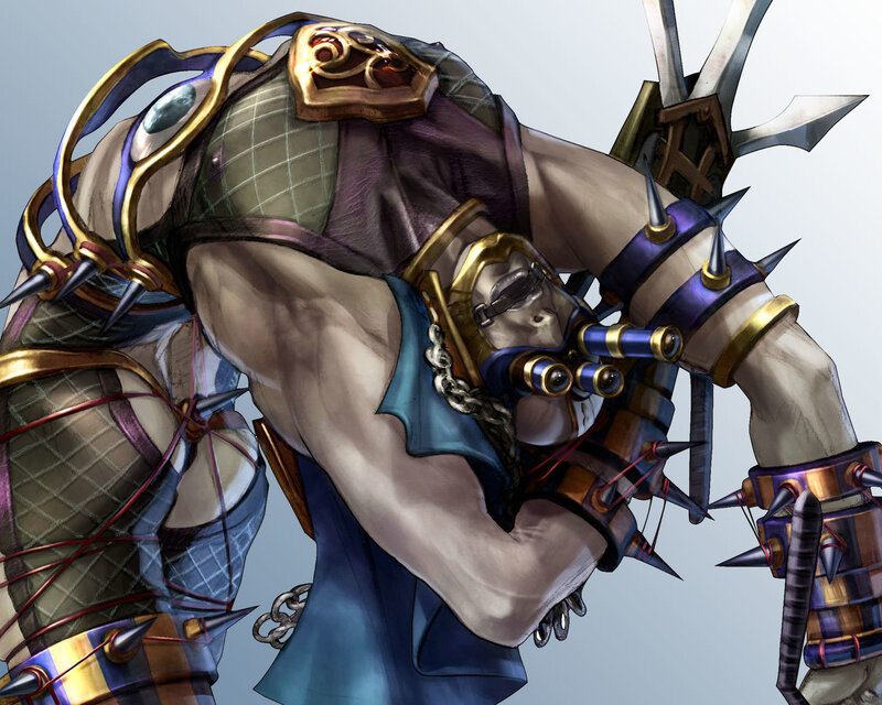 Muscular Character with Armor