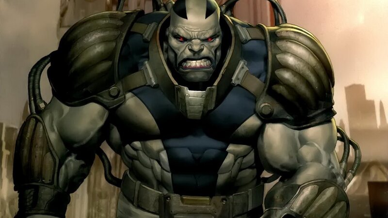 Muscular Cyborg Character