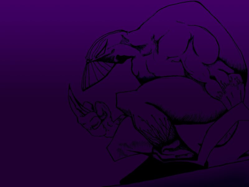 Muscular Figure Kneeling