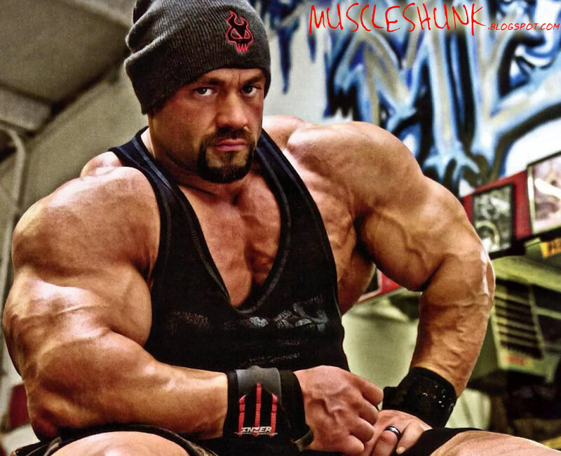Muscular Man in Beanie