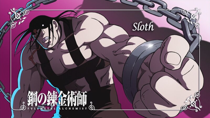 Muscular Man in Chains