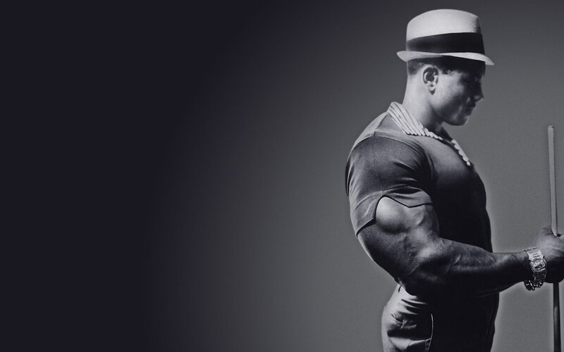 Muscular Man in Hat